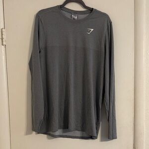 Gymshark Charcoal Long Sleeve Tee